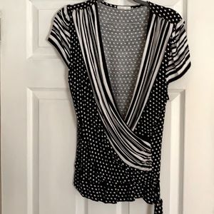 Loveappella Wrap Front Top